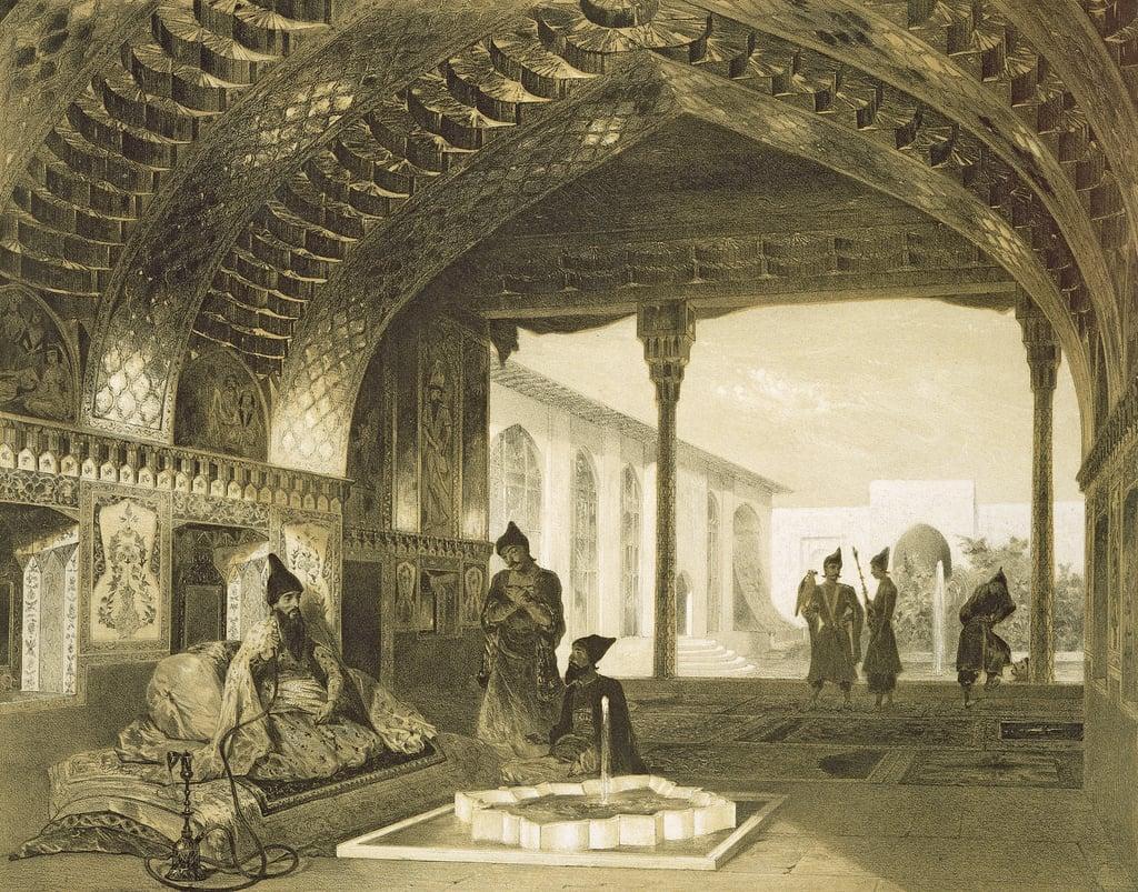 Gagarin G. 1850. Serdar's Palace decorated by Mirza Kadym