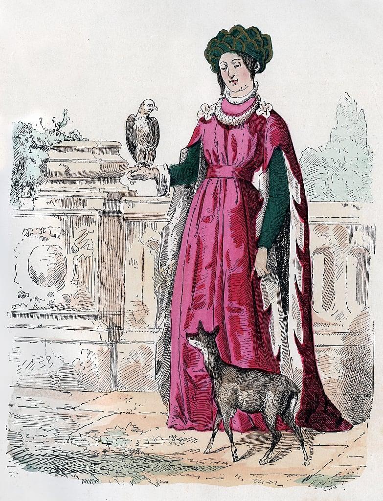 Madeleine of Valois, Princess of Viana (1443-1495), 1460 1882-1884 by unknown artist 